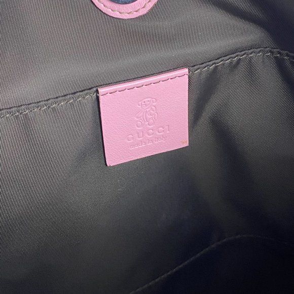 GUCCI Girls Zoo Bird GG Canvas Mini Tote Handbag - Picture 13 of 16